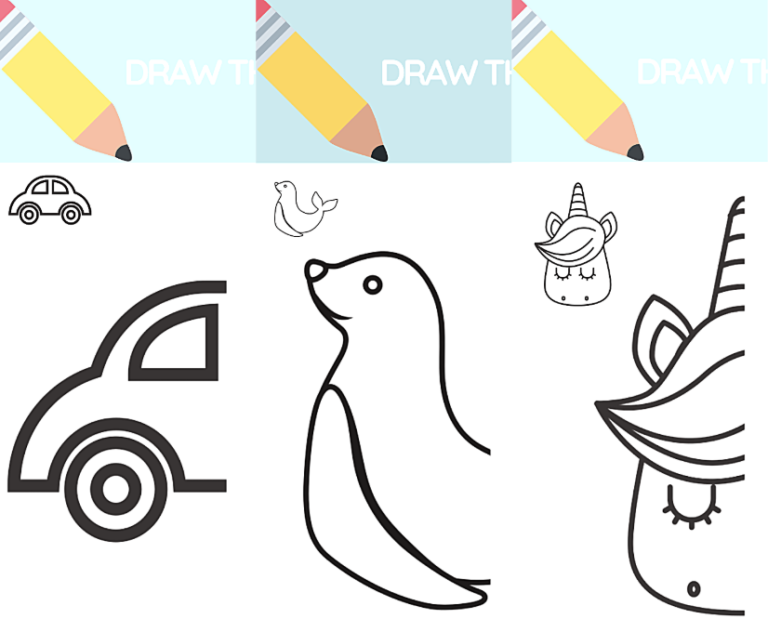 Drawing Templates for Kids