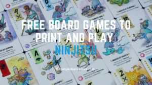 Free Board Games to Print & Play - Ninjitsu
