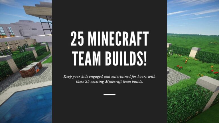 Exciting Minecraft Team Builds to Do with Your Kids: Boost Creativity and Problem-Solving Skills in the Virtual World