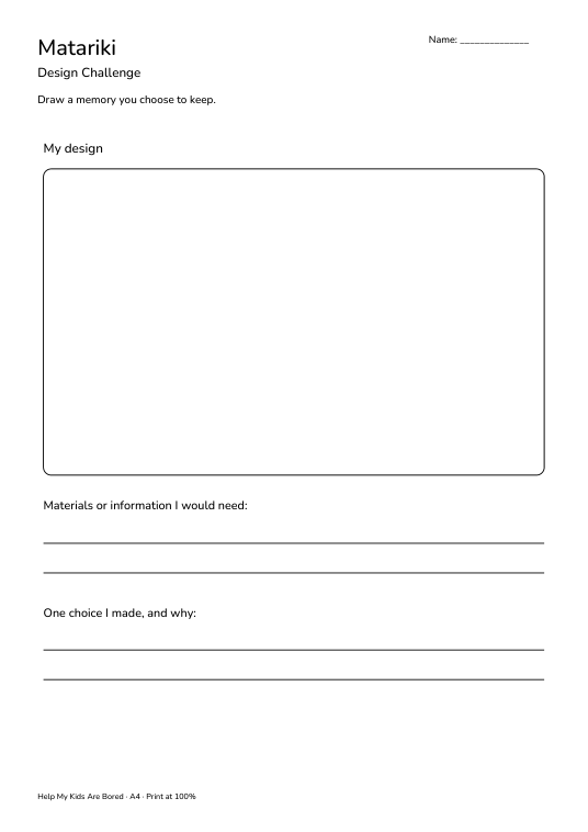 Matariki Design Challenge
