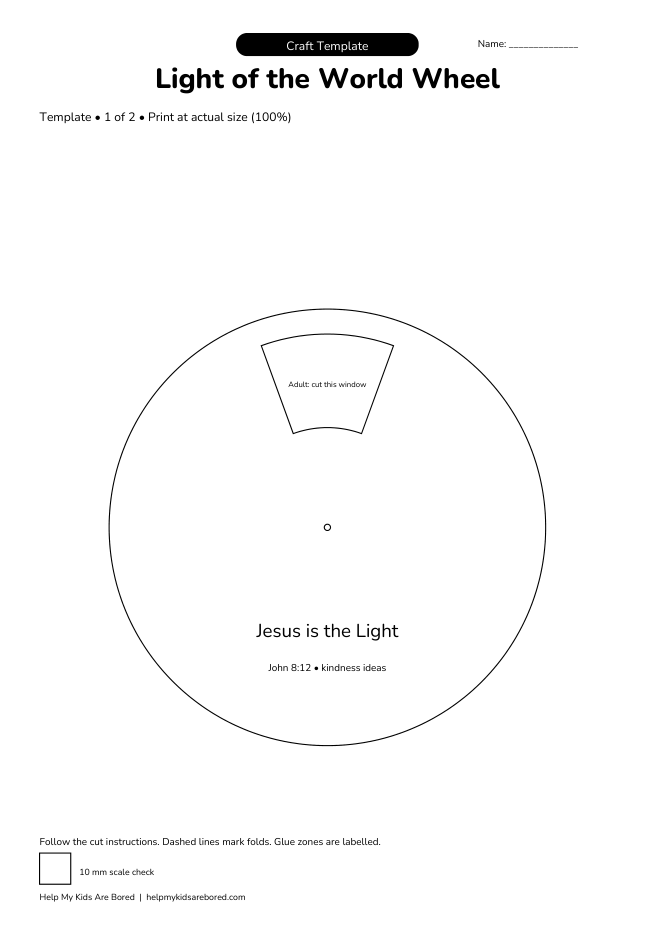 Light of the World Wheel