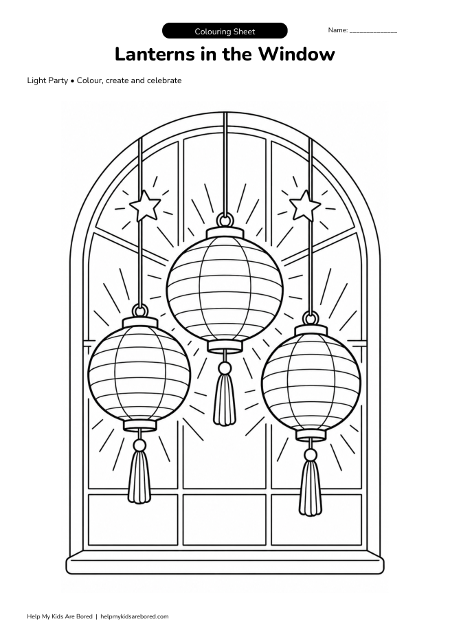 Lanterns in the Window
