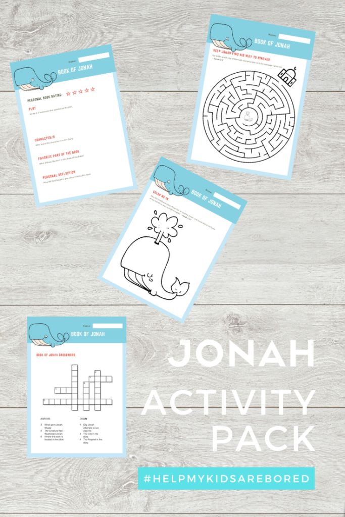 Children's Ministry Free Bible-themed Printables - Help My Kids Are Bored